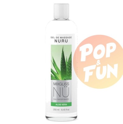 Gel de massage Nuru Mixgliss Aloe Vera 250ml