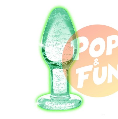 Acheter Plug en verre phosphorescent Glow S 7 x 2.8cm