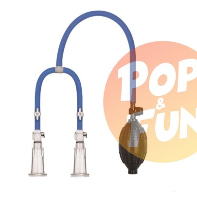 Acheter Pompes pour tétons LuvPump Double Cup Bleu