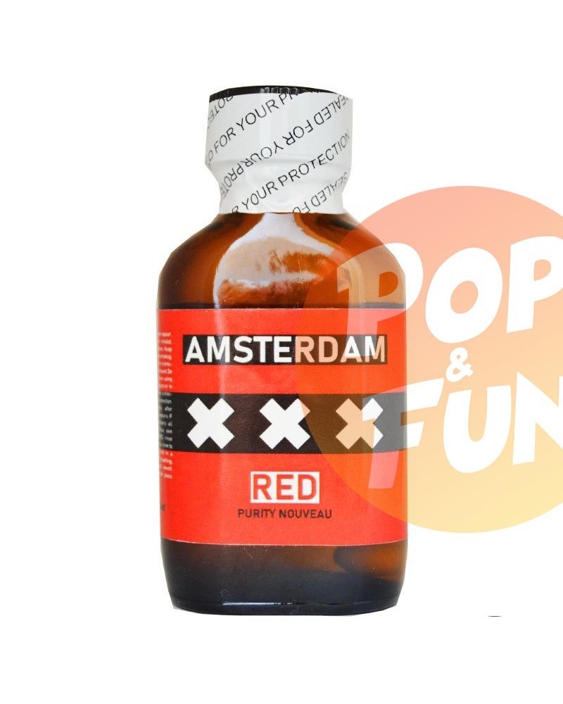 Acheter Poppers Amsterdam XXX Red Pentyle 30ml