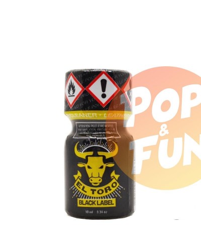 Acheter Poppers El Toro Black Label 10ml Pentyle