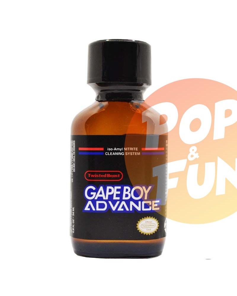 Acheter Poppers Gape Boy Advanced Amyl 24ml