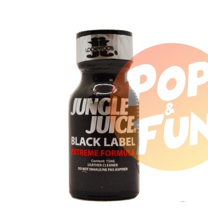 Acheter Poppers Jungle Juice Black Label 15ml Lockerroom Pentyle