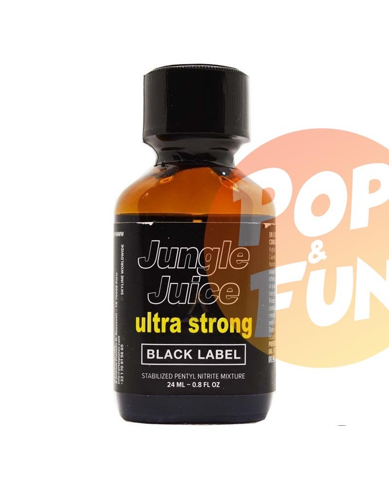 Acheter Poppers Jungle Juice Ultra Strong Black Label 24ml