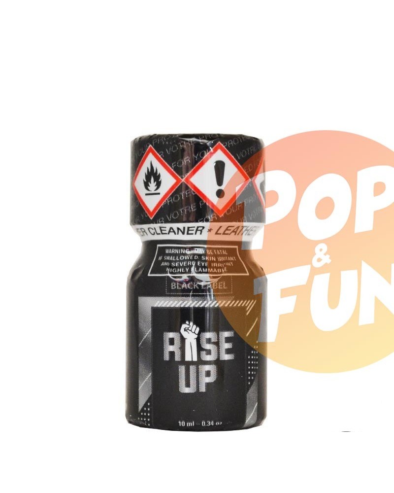 Acheter Poppers Rise Up Black Label 10ml Pentyle