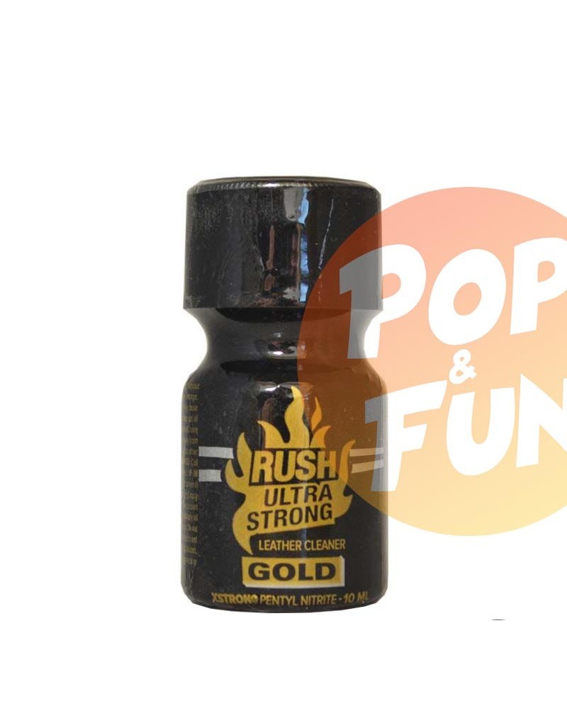 Acheter Poppers Rush Ultra Strong Gold 10ml Pentyle