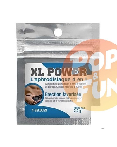 Acheter Stimulant Érection XL Power 4 gélules