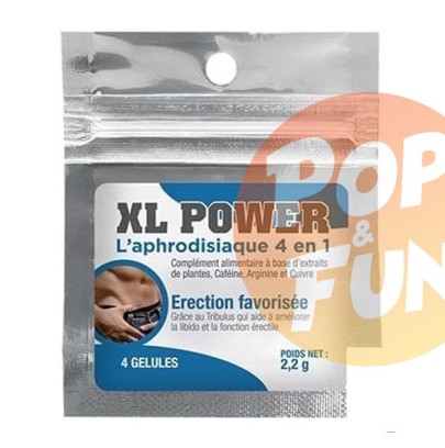 Acheter Stimulant Érection XL Power 4 gélules