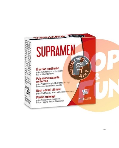 Acheter Stimulant Supramen 20 gelules