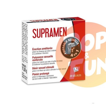 Acheter Stimulant Supramen 20 gelules