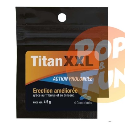 Acheter Titan XXL Stimulant Action prolongée 4 gélules
