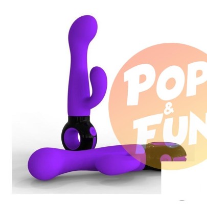 Acheter Vibromasseur Rabbit Nambi pourpre 2 moteurs - 7 vitesses