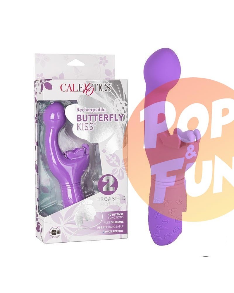 Acheter Vibromasseur Rechargeable Butterfly Kiss Violet