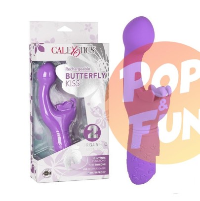 Acheter Vibromasseur Rechargeable Butterfly Kiss Violet