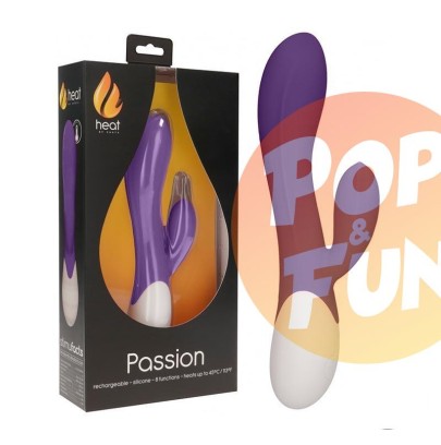 Acheter Vibromasseur Rechargeable Chauffant Passion Pourpre