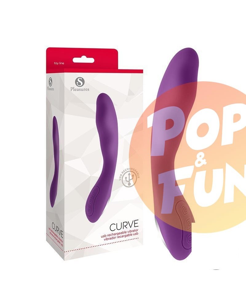 Acheter Vibromasseur Rechargeable Curve Violet