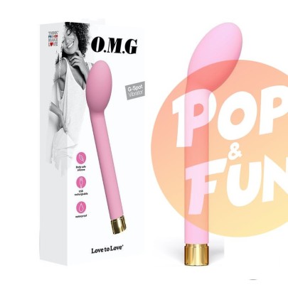 Acheter Vibromasseur Rechargeable Point-G O.M.G Rose