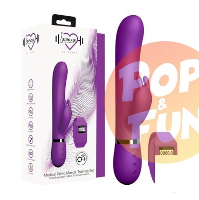 Acheter Vibromasseur Rechargeable Télécommandé Violet Kegel Rabbit