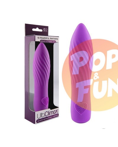 Acheter Vibromasseur Rechargeable Ulticlimax Mauve En Silicone