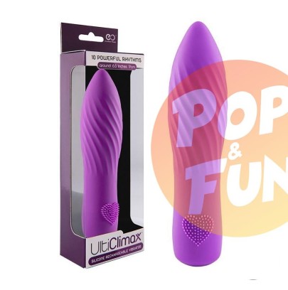 Acheter Vibromasseur Rechargeable Ulticlimax Mauve En Silicone