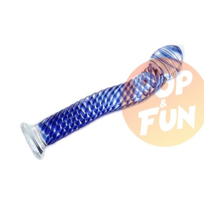 Gode en verre 17.5 x 2.6cm