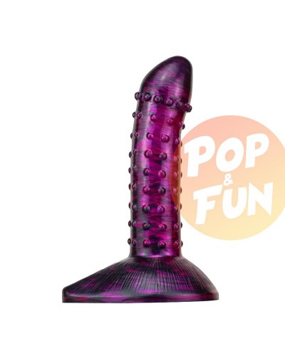 Gode Fantasy Saperli 16 x 4.5cm Violet-Noir