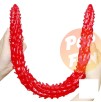 Gode long Barded 60 x 4cm Rouge