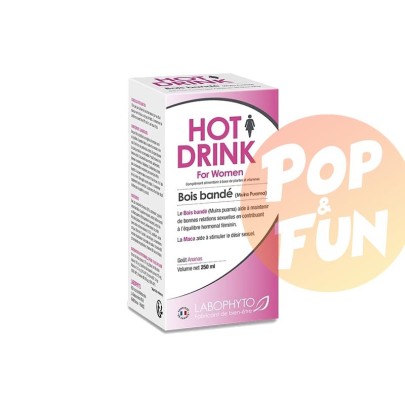 HOT DRINK Femme Bois Bandé - 250 ml