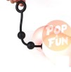Boules anales en silicone Quarty M 35 x 4cm