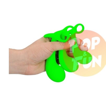 Lot de 3 Plugs prostatiques phosphorescents Glow Silicone