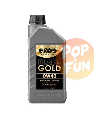 Lubrifiant Eau Eros Black Gold 1 Litre 0W40