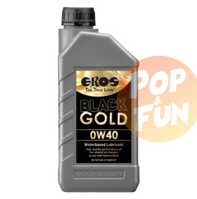 Lubrifiant Eau Eros Black Gold 1 Litre 0W40