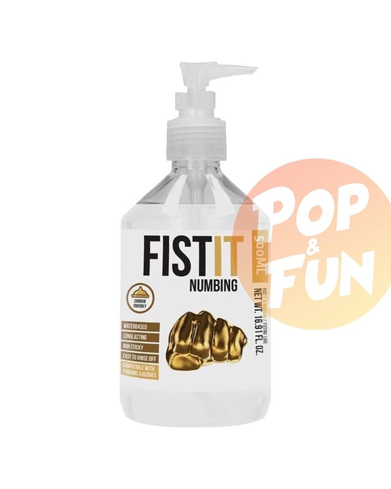 Lubrifiant Numbing Fist It - Bouteille Pompe 500ml