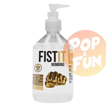 Lubrifiant Numbing Fist It - Bouteille Pompe 500ml