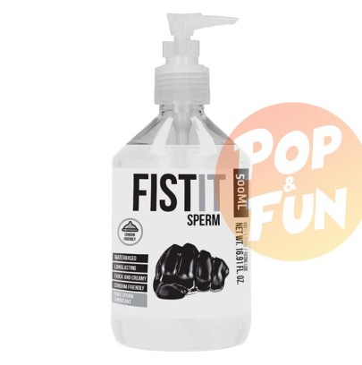 Lubrifiant Sperm Fist It - Bouteille Pompe 500ml