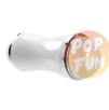 Masturbateur Double Dip Blanc