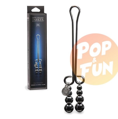 Pince clitoridienne perlée