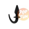 Plug Queue de chien Puppy Plug 9 x 4cm Noir Plug Queue de chien Puppy Plug 9 x 4cm Noir