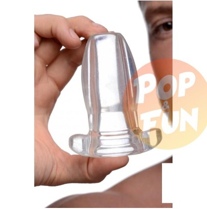 Plug Tunnel Gape Glory 8 x 4.7 cm Transparent