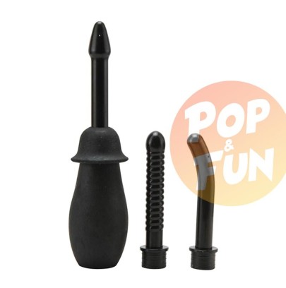 Poire anale 3 embouts