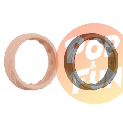 2 Mini anneaux péniens Fit Rings 33mm sur Pop and Fun - Sextoys et poppers