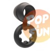 Ballstretcher Silicone Magnum Alpha Noir sur Pop and Fun - Sextoys et poppers