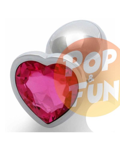 Bijou anal Heart Gem L 8 x 4cm sur Pop and Fun - Sextoys et poppers