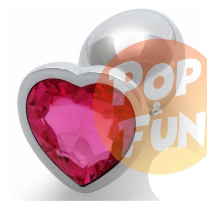 Bijou anal Heart Gem L 8 x 4cm sur Pop and Fun - Sextoys et poppers