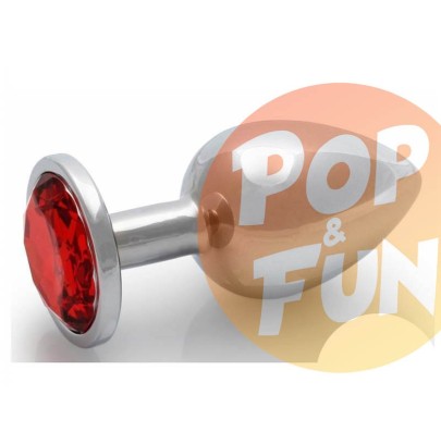 Bijou anal Round Gem M 7 x 3.3 cm sur Pop and Fun - Sextoys et poppers