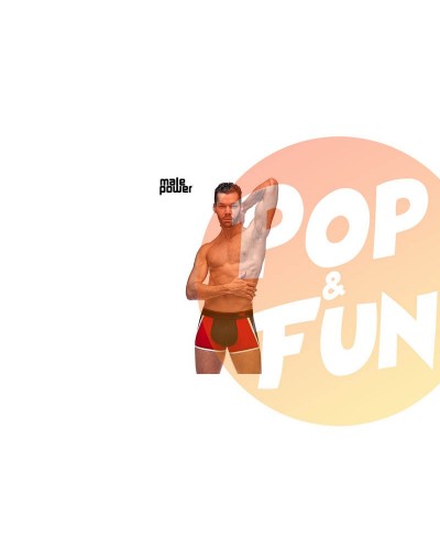 Boxer Retro Sport - Panel Short sur Pop and Fun - Sextoys et poppers