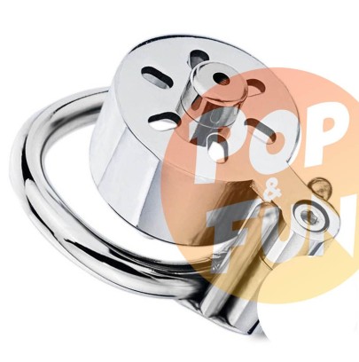 Cage de chasteté avec Plug Chastycan 3.5 x 3.3 cm - Plug 3.5 x 0.8cm sur Pop and Fun - Sextoys et poppers