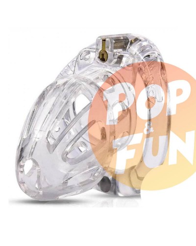 Cage de chasteté Beam 6 x 3cm Transparente sur Pop and Fun - Sextoys et poppers