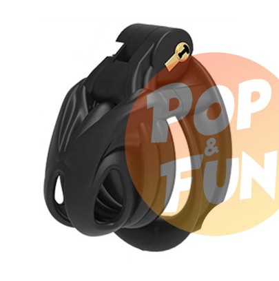 Cage de chasteté Evo M 4.5 x 3.5cm Noire sur Pop and Fun - Sextoys et poppers