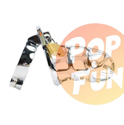 Cage de chasteté Full Metal sur Pop and Fun - Sextoys et poppers